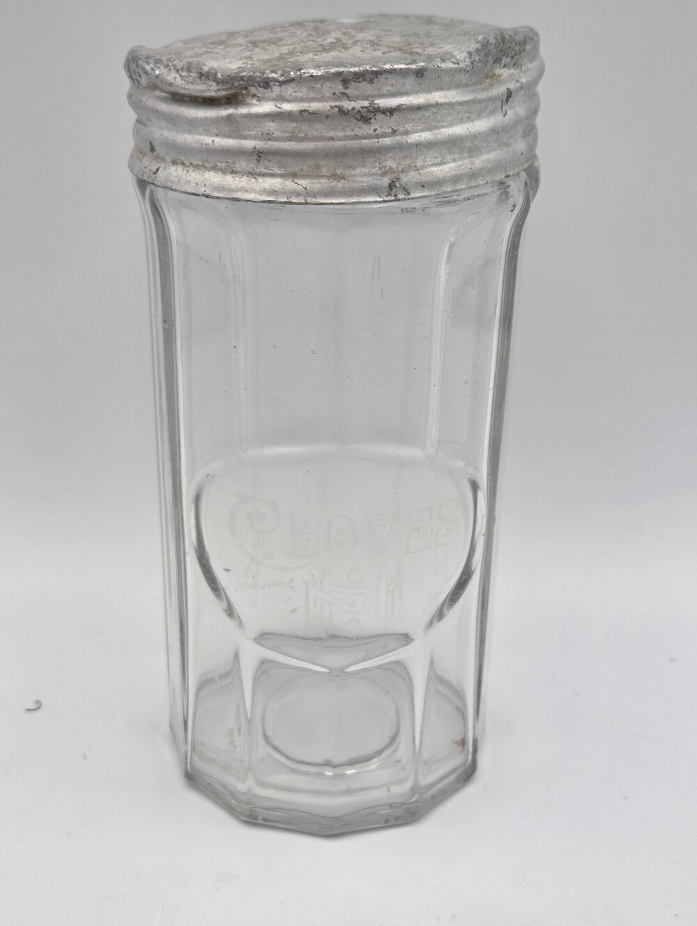 Vintage Hoosier Style Clove Spice Jar